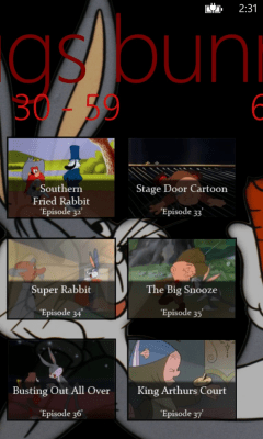Скриншот приложения Looney Tunes - №7