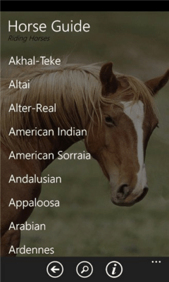 Скриншот приложения Horse Guide - №2