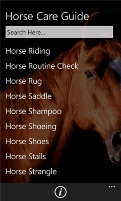 Скриншот приложения Horse Care Guide - №2