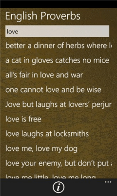 Скриншот приложения English Proverbs - №3