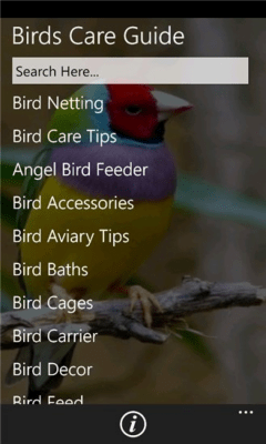 Скриншот приложения Birds Care Guide - №1