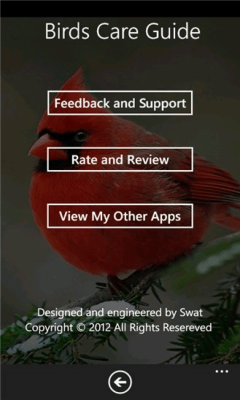 Скриншот приложения Birds Care Guide - №4