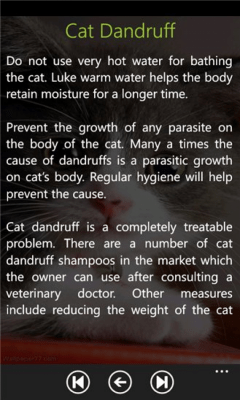 Скриншот приложения Cats Care Guide - №4