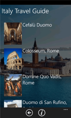 Скриншот приложения Italy Travel Guide - №1