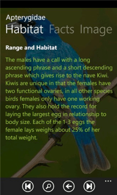 Скриншот приложения Birds Guide - №3