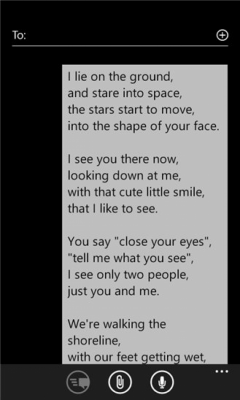 Скриншот приложения Love Poems - №3