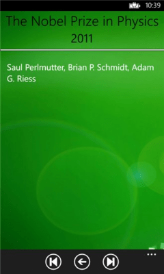 Скриншот приложения Nobel Prize Winners - №3