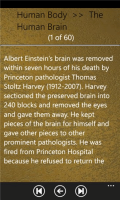 Скриншот приложения Strange Facts - №4