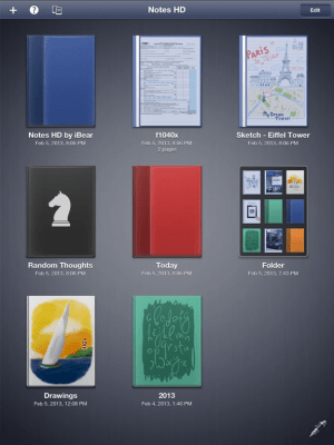 Скриншот приложения Notes HD Free - №4