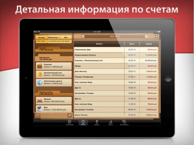 Скриншот приложения Мои Деньги с Money для iPad - №4