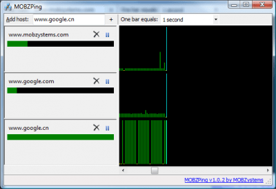 Скриншот приложения MOBZPing - №1
