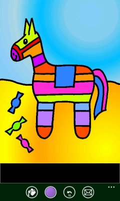 Скриншот приложения Раскраска на каникулы - №5