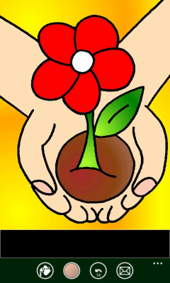 Скриншот приложения Раскраска на каникулы - №6