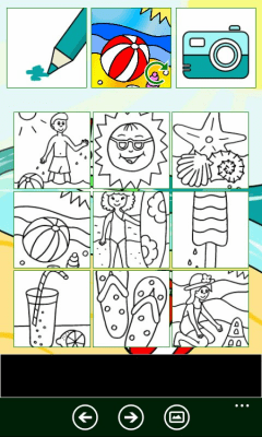 Скриншот приложения Раскраска на каникулы - №8