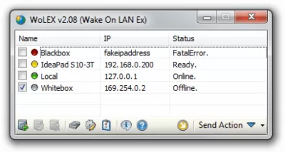 Скриншот приложения Wake On LAN Ex 2 - №1