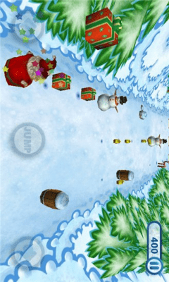 Скриншот приложения Run Santa! Run! Free - №5