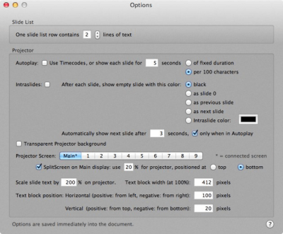 Скриншот приложения StageTitles - №3