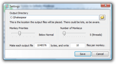 Скриншот приложения Infinite Monkeys - №2