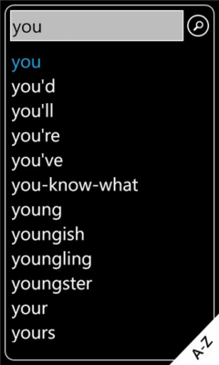 Скриншот приложения Англо-Русский - №3
