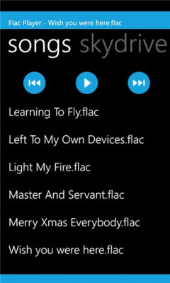 Скриншот приложения Flac Player - №1