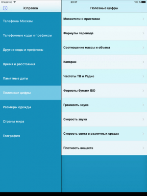 Скриншот приложения iСправка - №3
