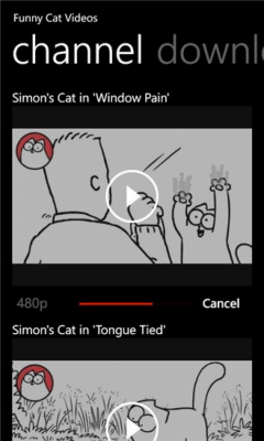 Скриншот приложения Funny Cat Videos - №3