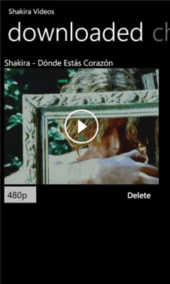 Скриншот приложения Shakira Videos - №3