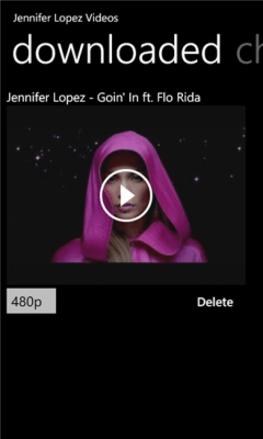 Скриншот приложения Jennifer Lopez Videos - №3