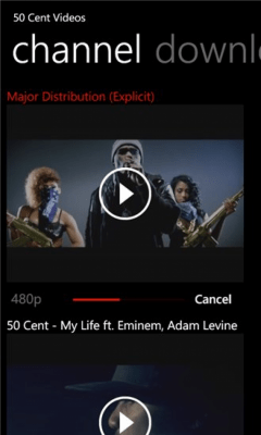 Скриншот приложения 50 Cent Videos - №2