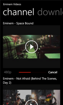 Скриншот приложения Eminem Videos - №2