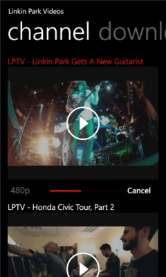 Скриншот приложения Linkin Park Videos - №2