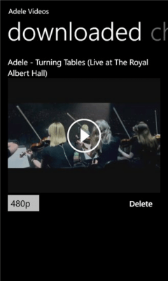 Скриншот приложения Adele Videos - №3