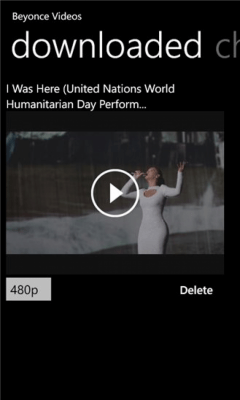 Скриншот приложения Beyonce Videos - №3
