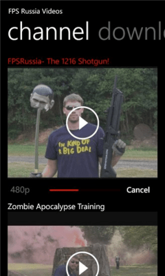 Скриншот приложения FPS Russia Videos - №2