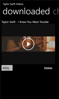 Скриншот приложения Taylor Swift Videos - №3