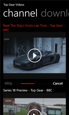 Скриншот приложения Top Gear Videos - №2