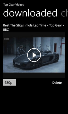 Скриншот приложения Top Gear Videos - №3