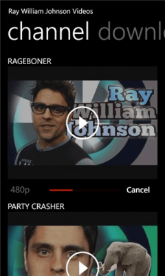Скриншот приложения Ray William Johnson Videos - №2