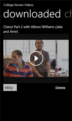 Скриншот приложения College Humor Videos - №3
