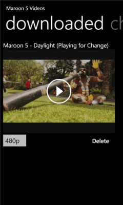 Скриншот приложения Maroon 5 Videos - №3