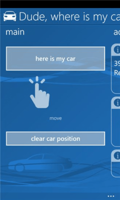 Скриншот приложения Where is my car? - №2