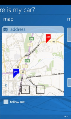 Скриншот приложения Where is my car? - №3