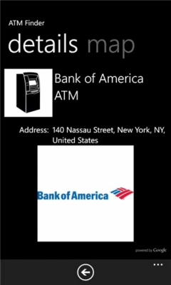Скриншот приложения ATM Finder - №2
