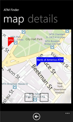 Скриншот приложения ATM Finder - №3
