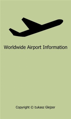 Скриншот приложения Worldwide Airport Information - №1