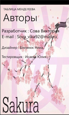 Скриншот приложения Таблица Менделеева - №8