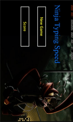 Скриншот приложения Ninja typing speed - №1