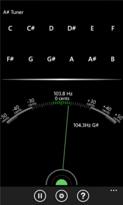 Скриншот приложения A# tuner - №1