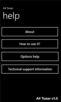 Скриншот приложения A# tuner - №3