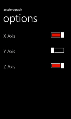 Скриншот приложения Accelerograph - №4